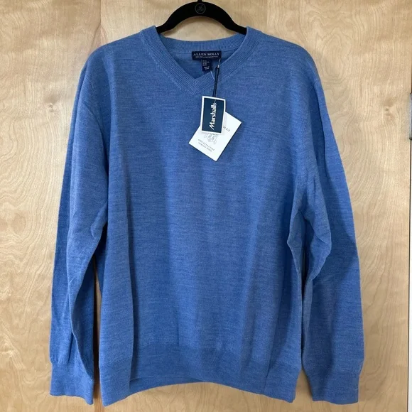Men's Blue Sweater - Picture 1 of 5